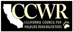 California Council for Wildlife Rehabilitators logo.
