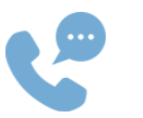 Phone and speech bubble icon for the Hotline extension.